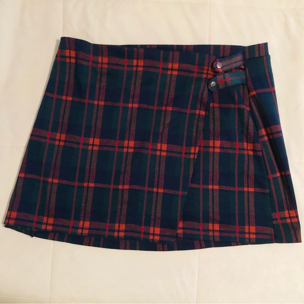 SO • XXL plaid skirt
